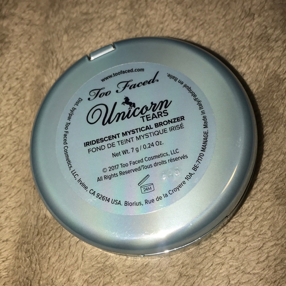 🌺BOGO🌺🆕💜 TooFaced UNICORN TEARS Bronzer - Picture 6 of 6